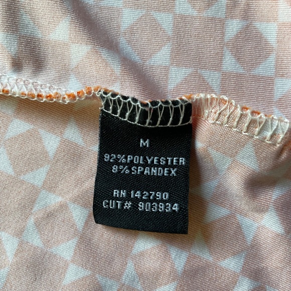 Sport graphic orange button shirt - Picture 5 of 9